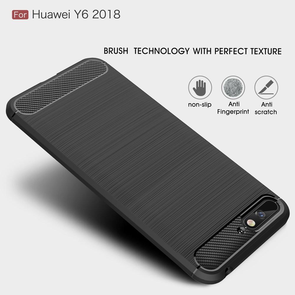 Brushed TPU Case Huawei Y6 2018 Black