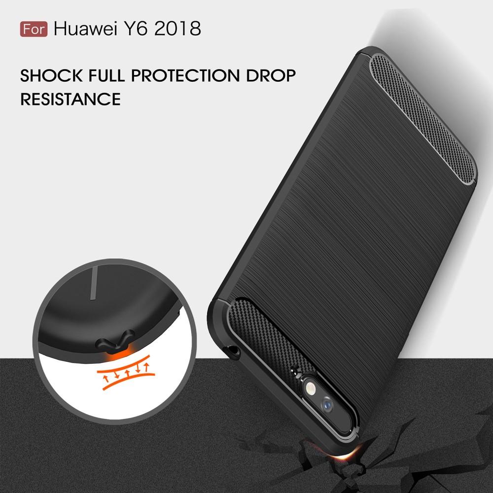Brushed TPU Case Huawei Y6 2018 Black