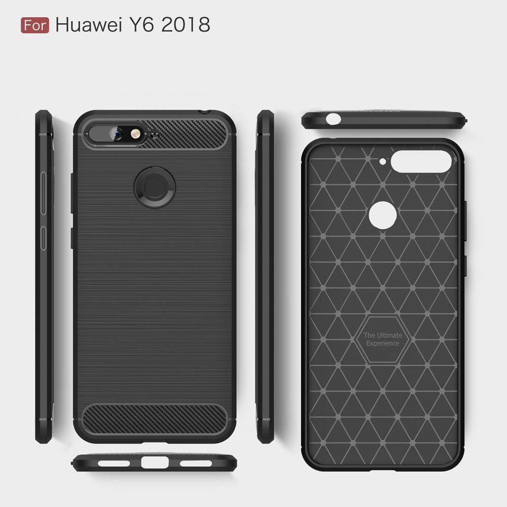 Brushed TPU Case Huawei Y6 2018 Black