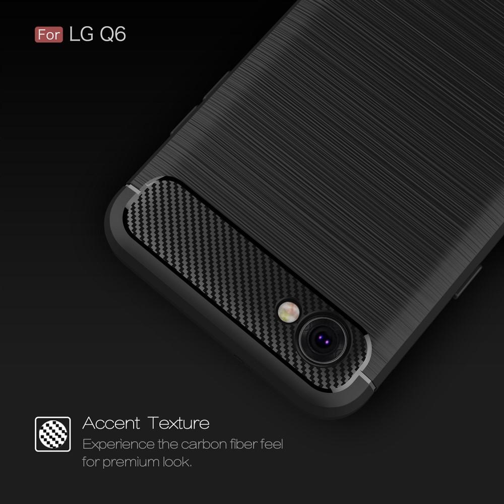 Brushed TPU Case LG Q6 Black