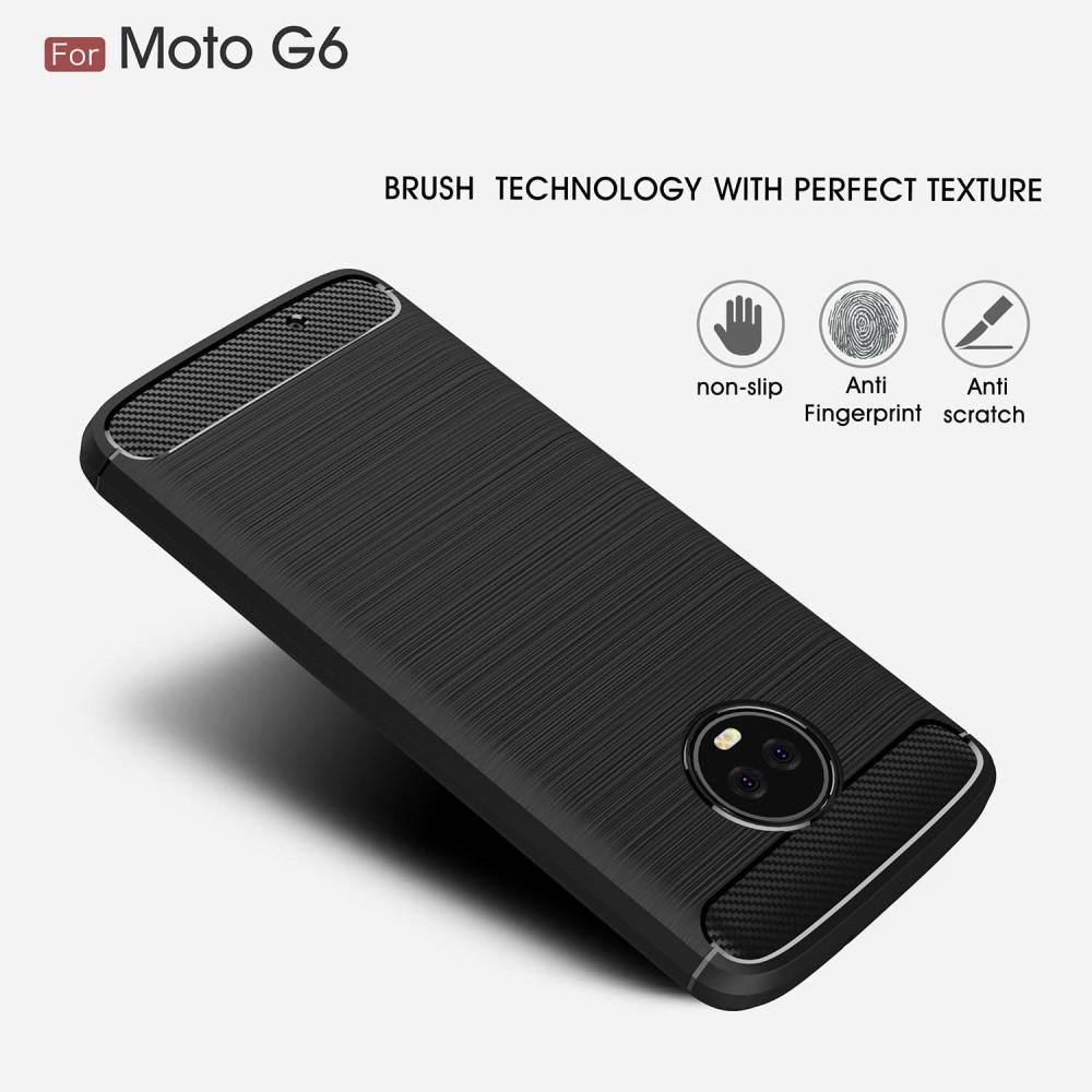 Brushed TPU Case Motorola Moto G6 Black