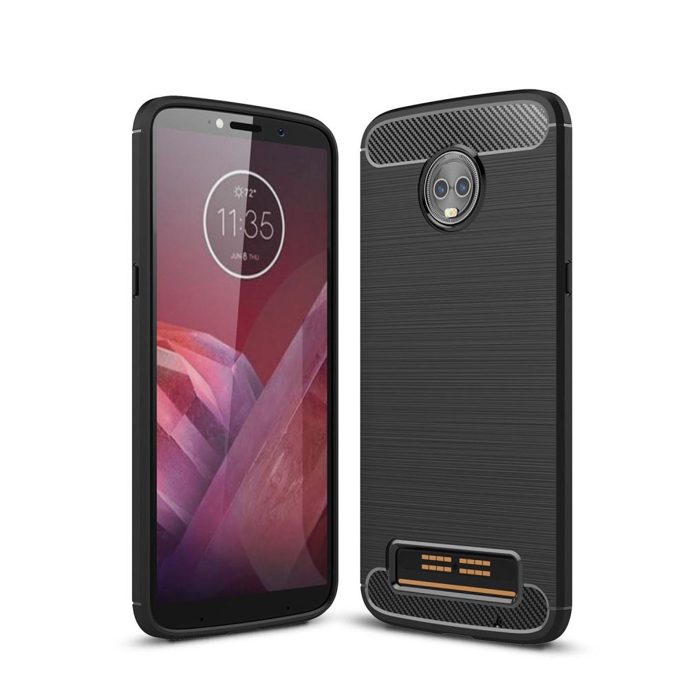 Brushed TPU Case Motorola Moto Z3 Play Black