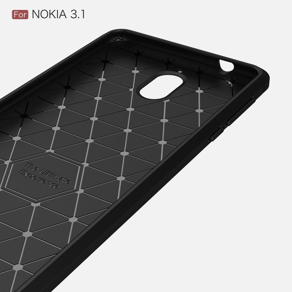 Brushed TPU Case Nokia 3.1 2018 Black