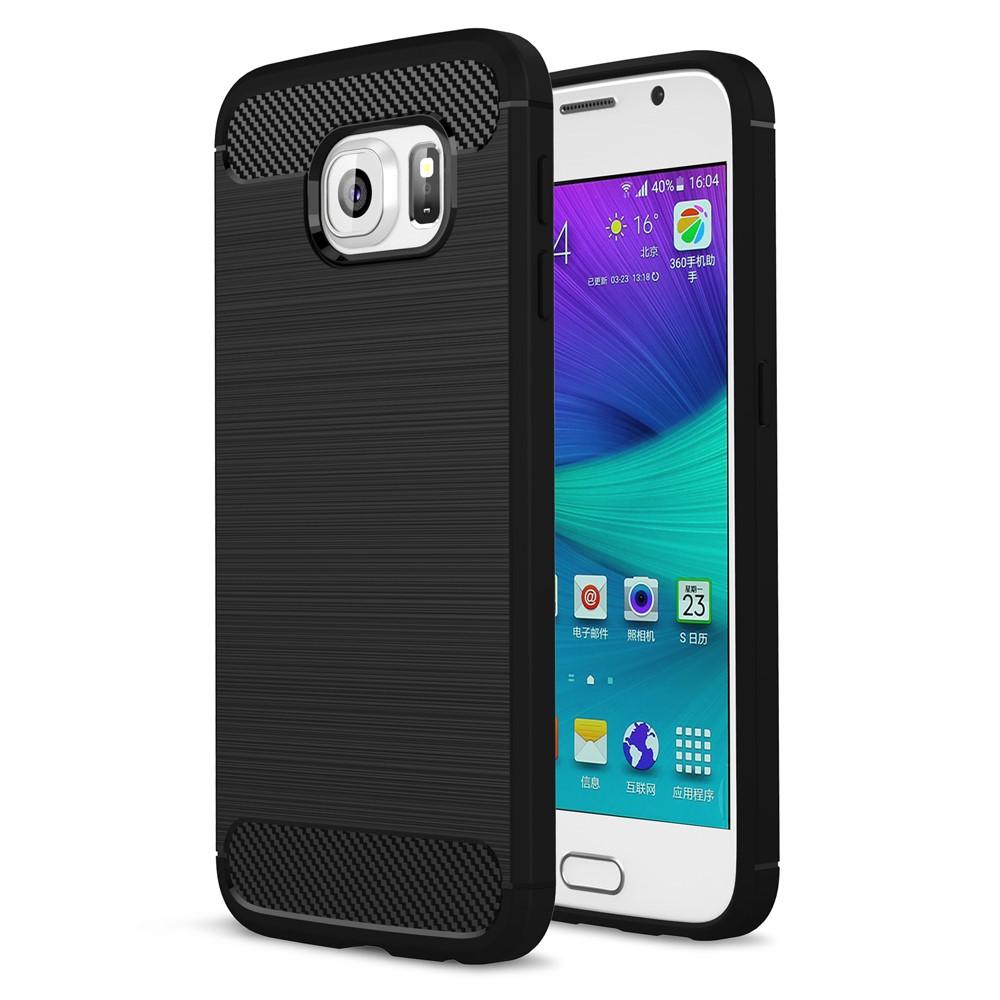 Brushed TPU Case Samsung Galaxy S6 Black