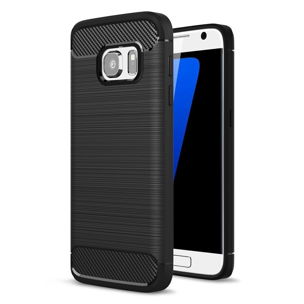 Brushed TPU Case Samsung Galaxy S7 Black