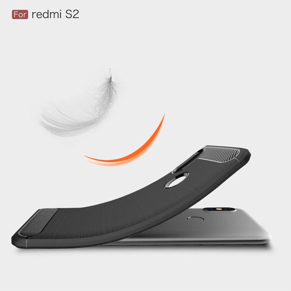 Brushed TPU Case Xiaomi Redmi S2 Black