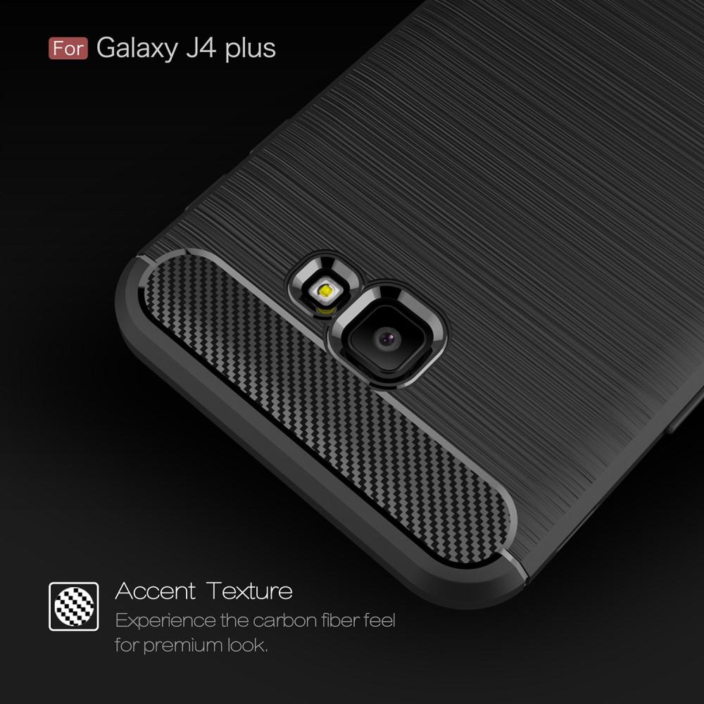 Brushed TPU Case Samsung Galaxy J4 Plus 2018 Black