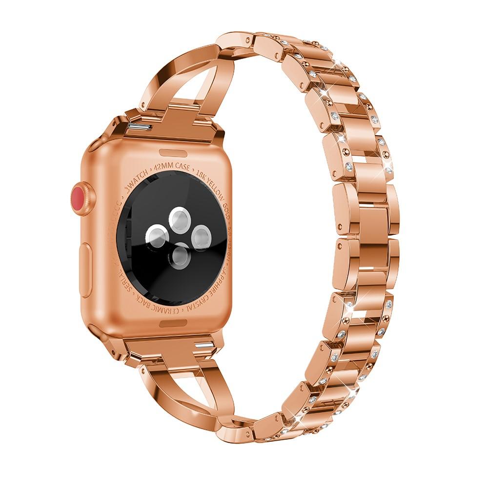 Apple Watch SE 44mm Crystal Bracelet Gold