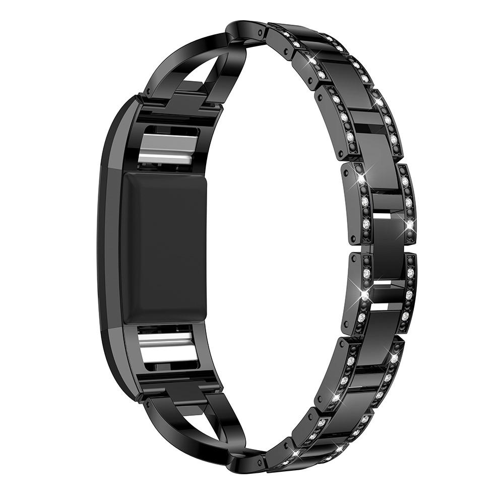 Fitbit Charge 2 Crystal Bracelet Black