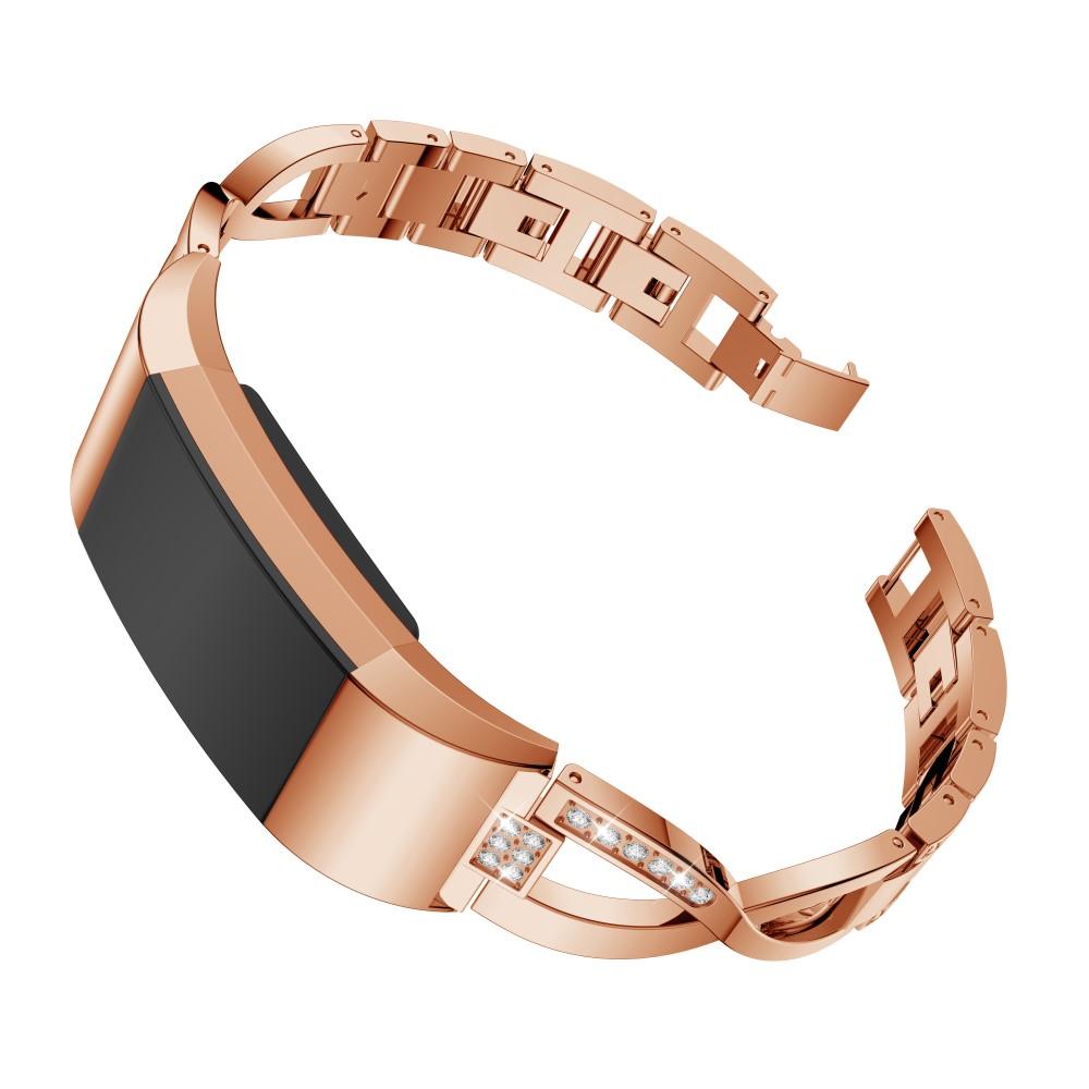 Fitbit Charge 2 Crystal Bracelet Gold
