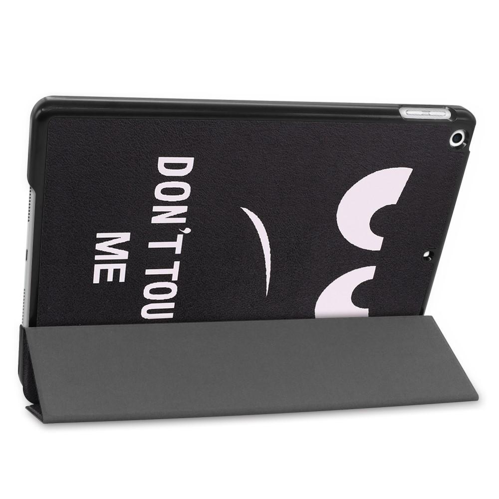 iPad 10.2 8th Gen (2020) Tri-Fold Case Schutzhülle Don´t Touch Me