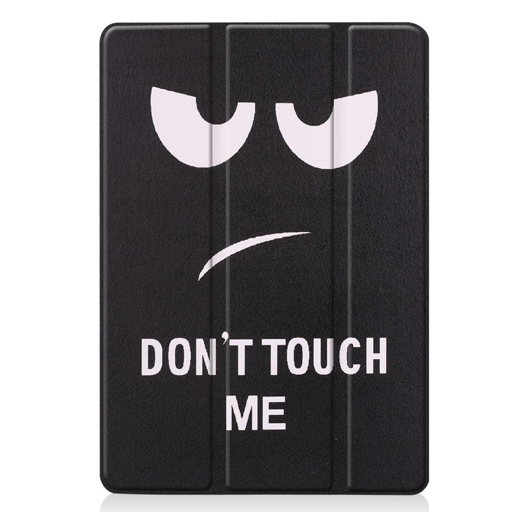 iPad 10.2 9th Gen (2021) Tri-Fold Case Schutzhülle Don´t Touch Me