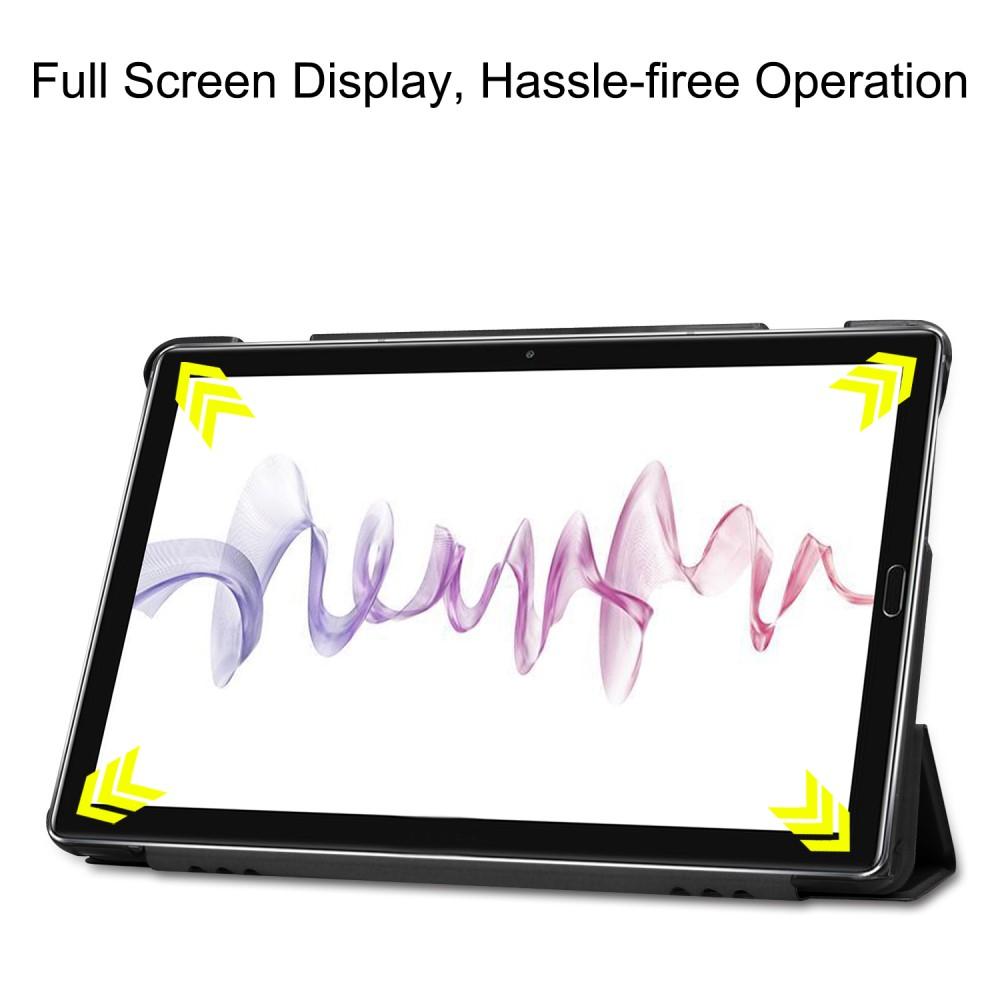 Huawei Mediapad M6 10 Tri-Fold Case Schutzhülle Schwarz