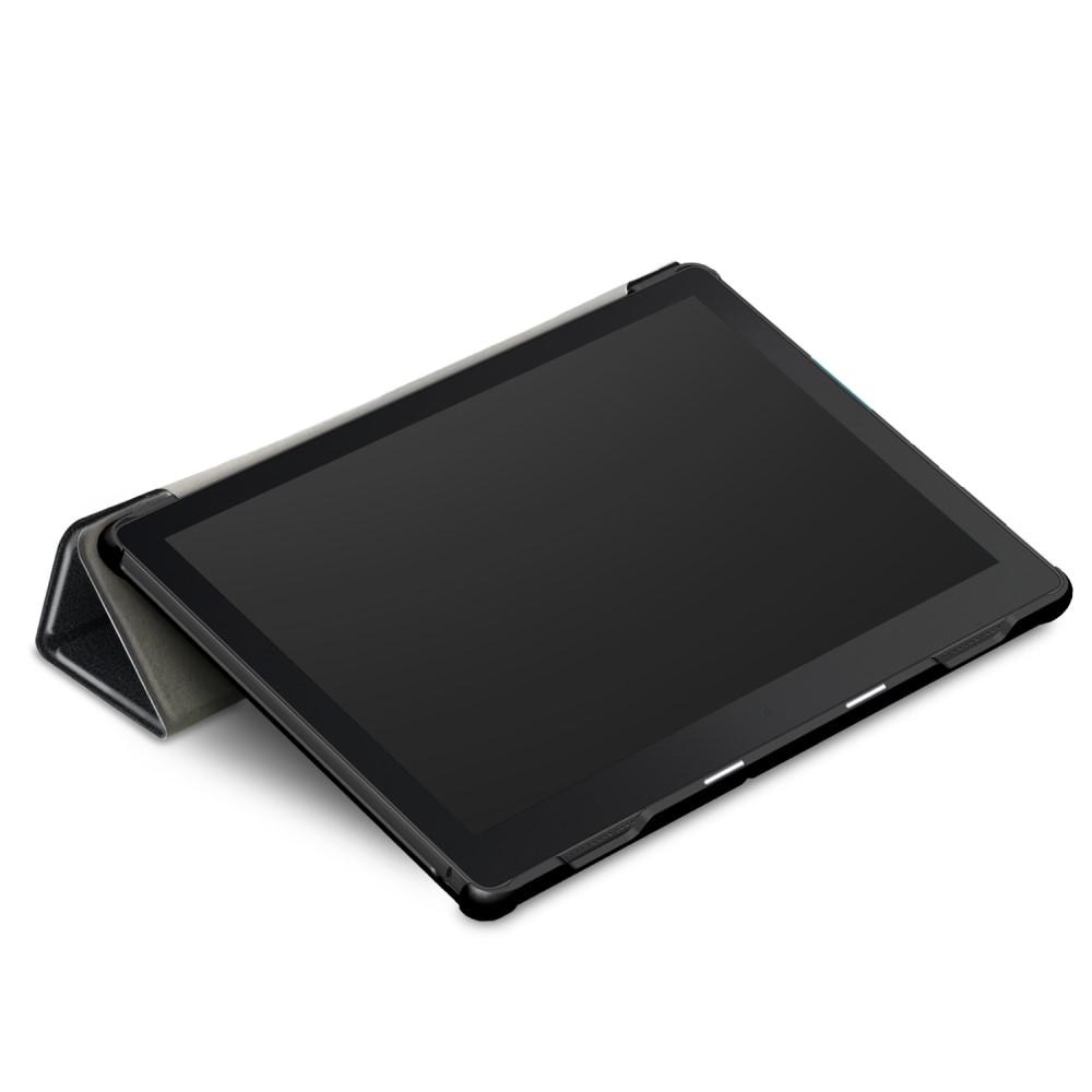 Lenovo Tab E10 Tri-Fold Case Schutzhülle Schwarz