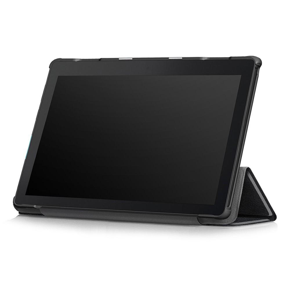 Lenovo Tab E10 Tri-Fold Case Schutzhülle Schwarz