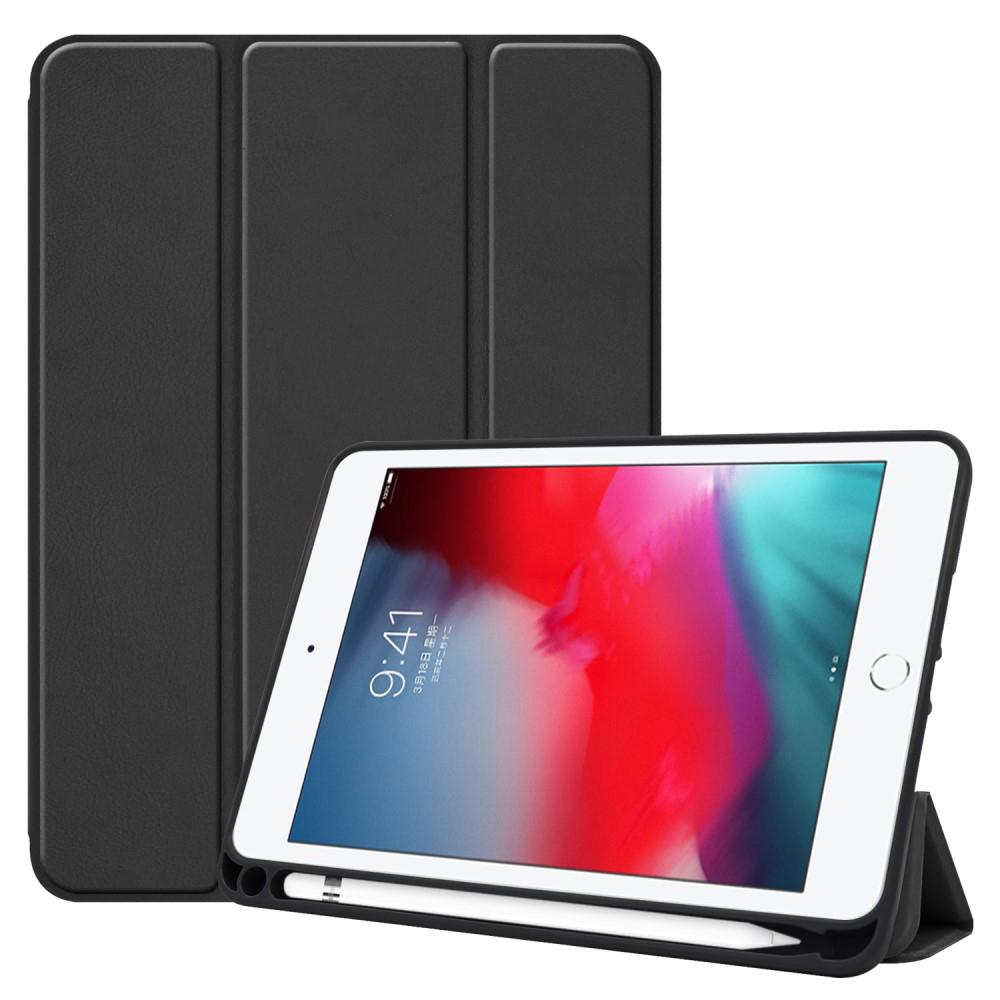 iPad Mini 5th Gen (2019) Tri-Fold Case Schutzhülle mit Touchpen-Halter schwarz