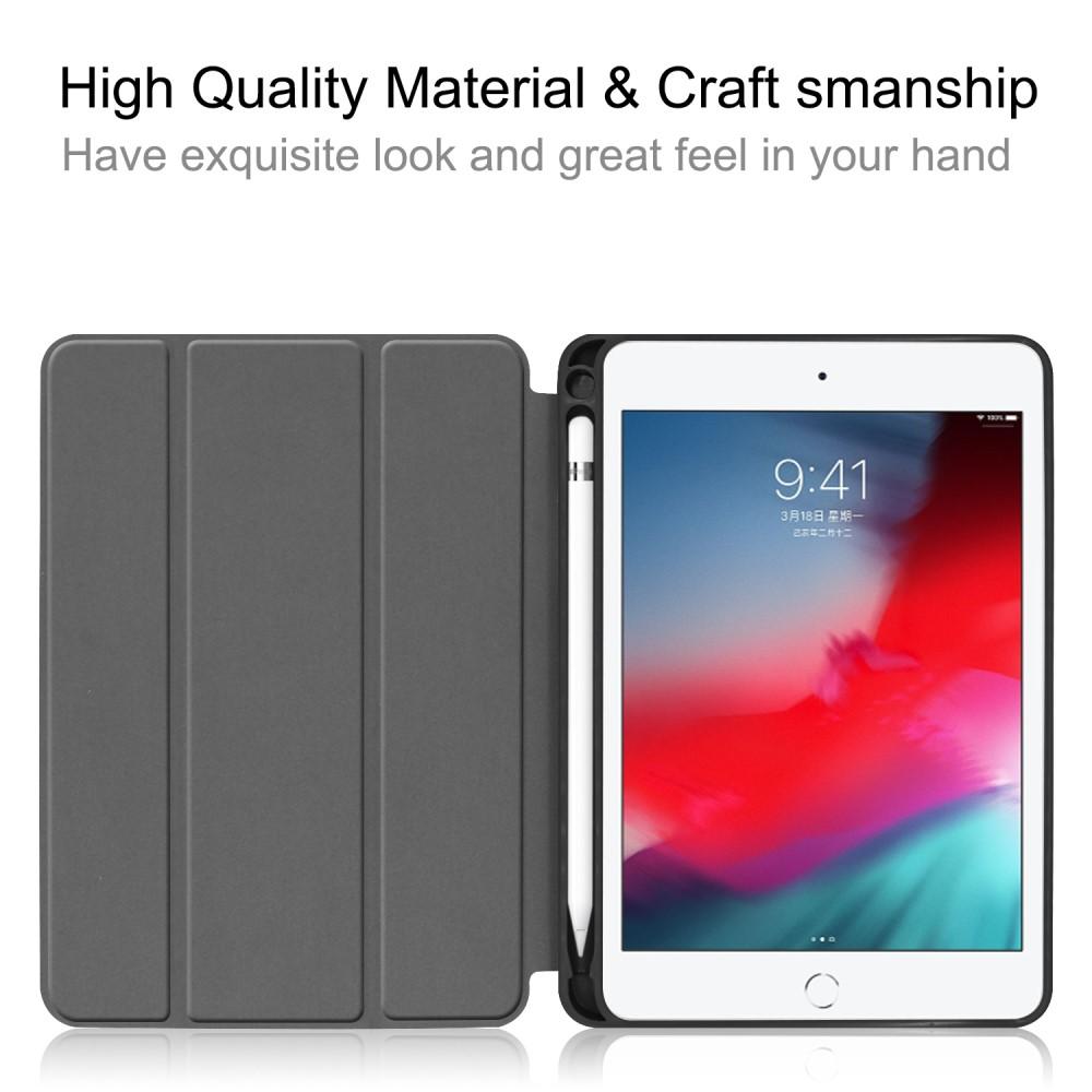 iPad Mini 5th Gen (2019) Tri-Fold Case Schutzhülle mit Touchpen-Halter schwarz