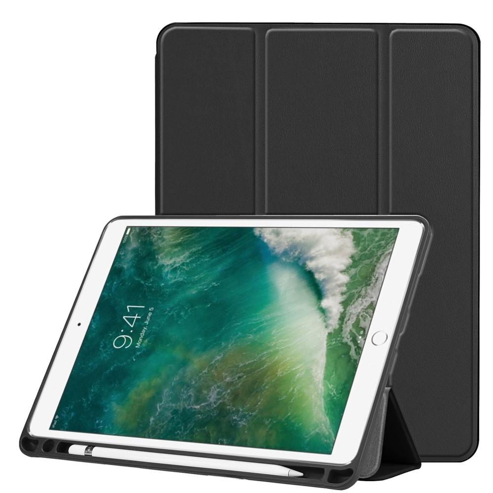 iPad Pro 10.5 2nd Gen (2017) Tri-Fold Case Schutzhülle mit Pencil Halter schwarz