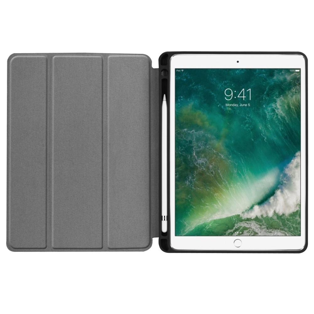 iPad Pro 10.5 2nd Gen (2017) Tri-Fold Case Schutzhülle mit Touchpen-Halter schwarz