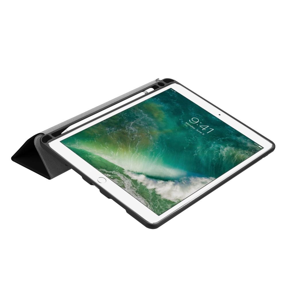 iPad Pro 10.5 2nd Gen (2017) Tri-Fold Case Schutzhülle mit Touchpen-Halter schwarz