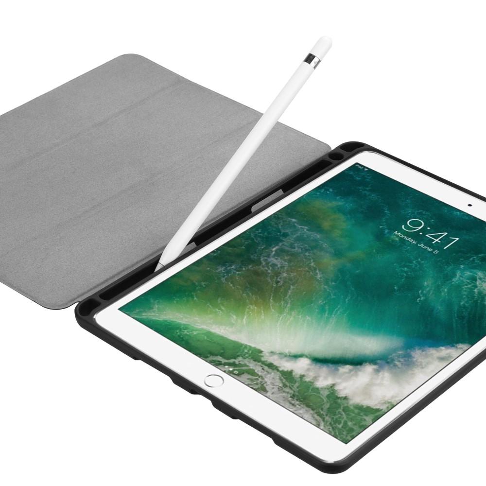 iPad Pro 10.5 2nd Gen (2017) Tri-Fold Case Schutzhülle mit Touchpen-Halter schwarz