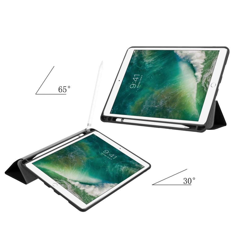 iPad Air 10.5 3rd Gen (2019) Tri-Fold Case Schutzhülle mit Touchpen-Halter schwarz