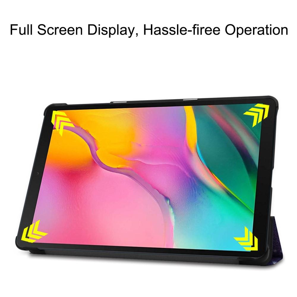 Samsung Galaxy Tab A 10.1 2019 Tri-Fold Case Schutzhülle Space