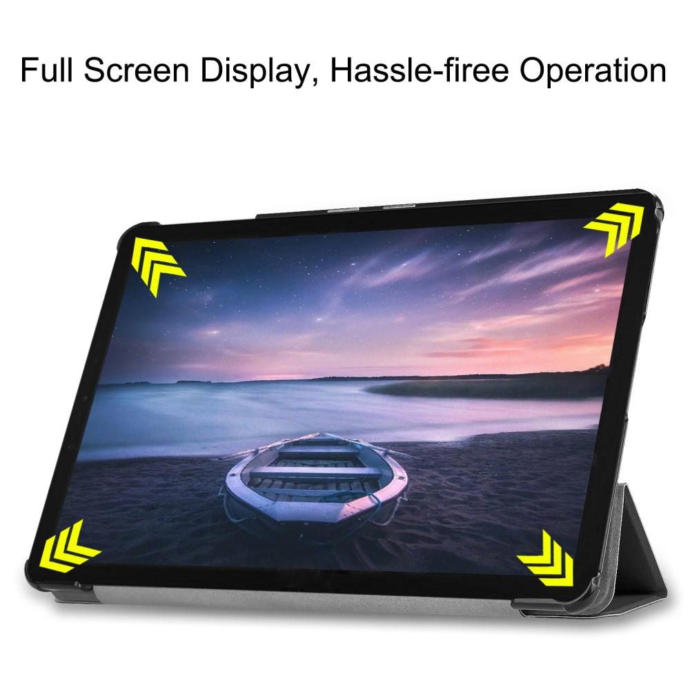 Samsung Galaxy Tab S4 Tri-Fold Case Schutzhülle Schwarz