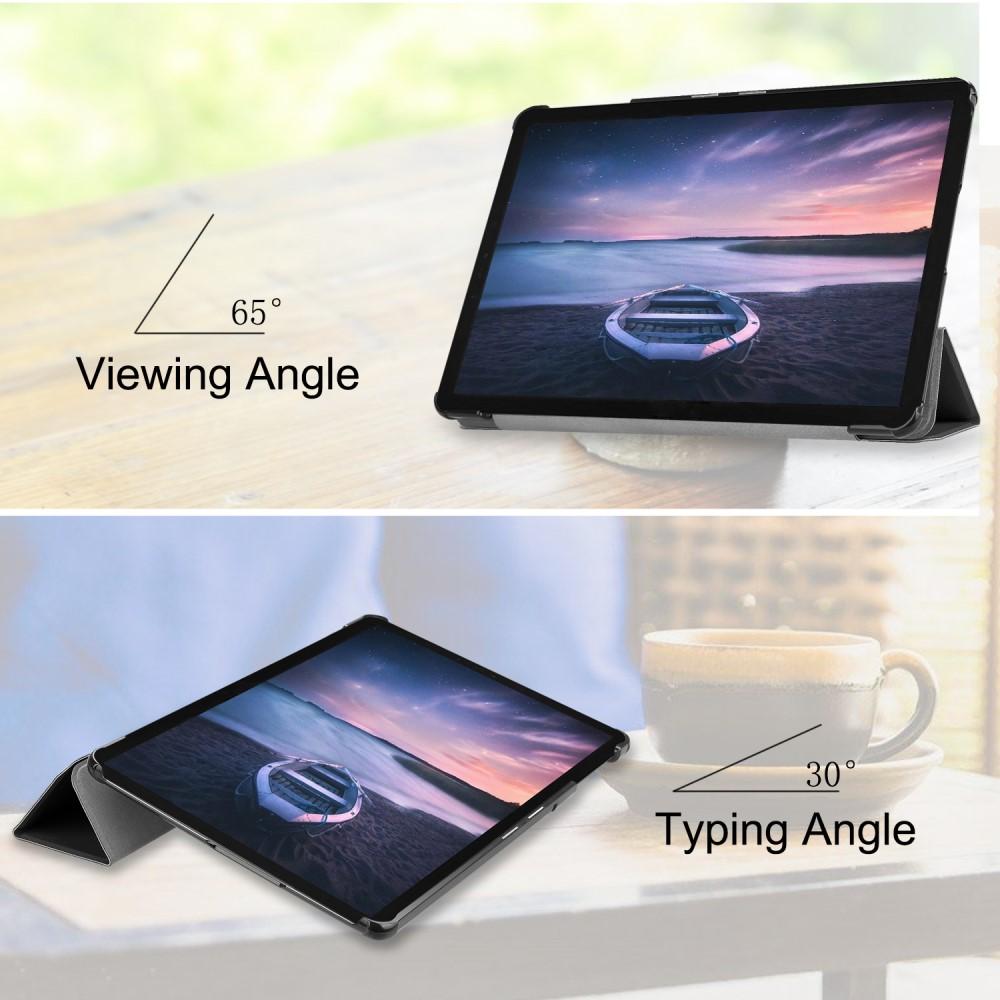 Samsung Galaxy Tab S4 Tri-Fold Case Schutzhülle Schwarz