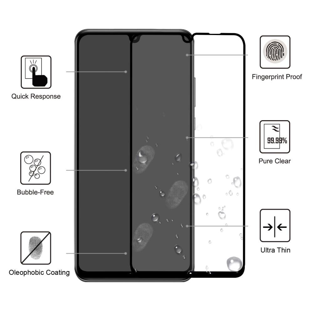 Huawei P30 Pro Vollabdeckendes Panzerglas Schwarz