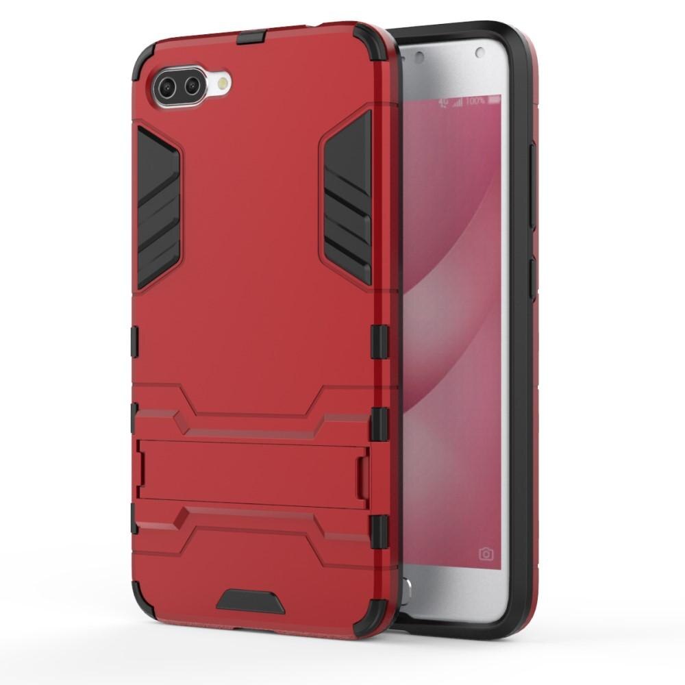 Asus ZenFone 4 Max 5.5 Hybrid-Hülle Tech Rot/Schwarz