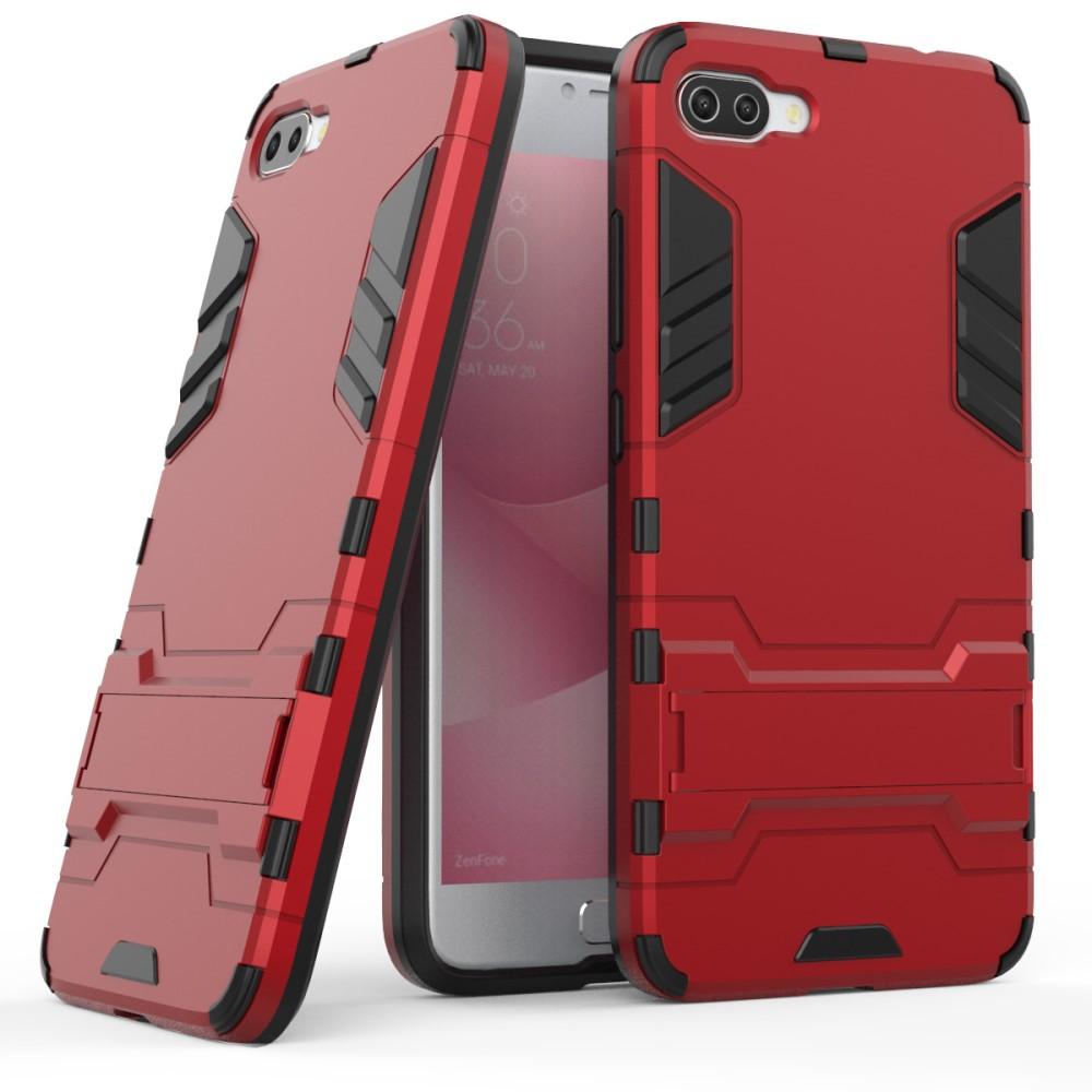 Asus ZenFone 4 Max 5.5 Hybrid-Hülle Tech Rot/Schwarz