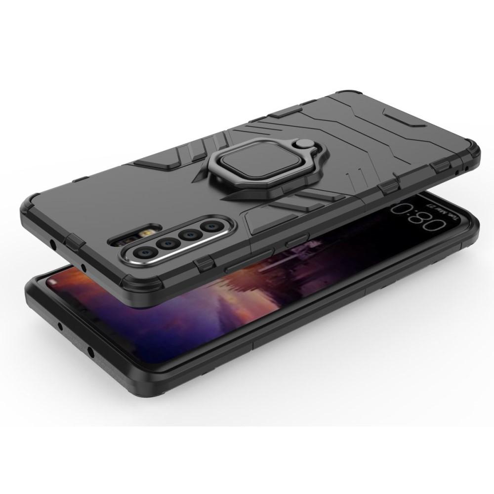 Huawei P30 Pro Hybrid-Hülle Tech Ring Schwarz