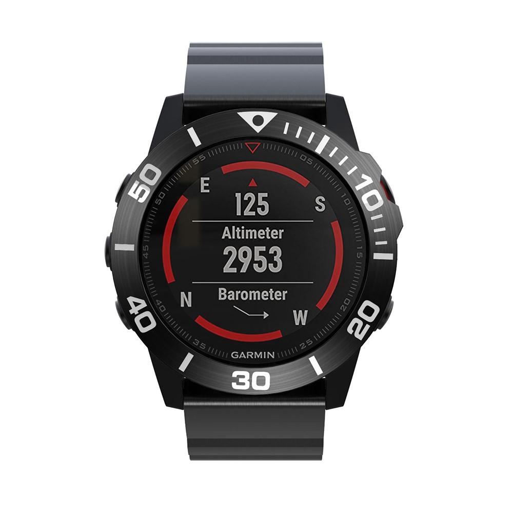 Garmin Fenix 5X/5X Plus Lünette Ring Schwarz