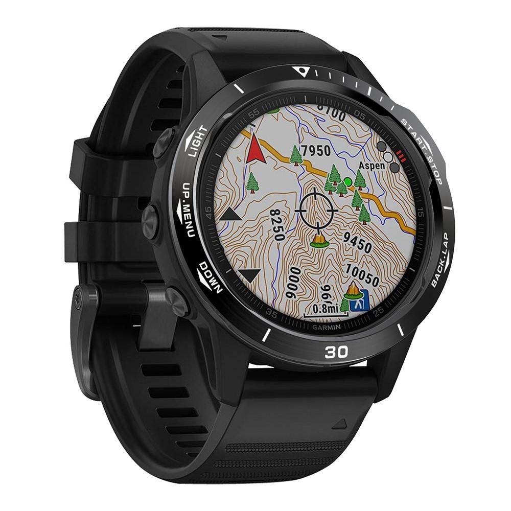 Garmin Fenix 6/6 Pro Lünette Ring Schwarz