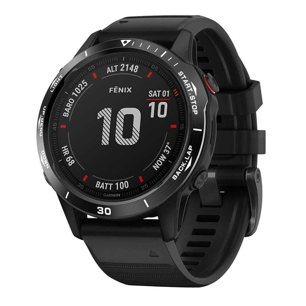 Garmin Fenix 6 Lünette Ring Schwarz