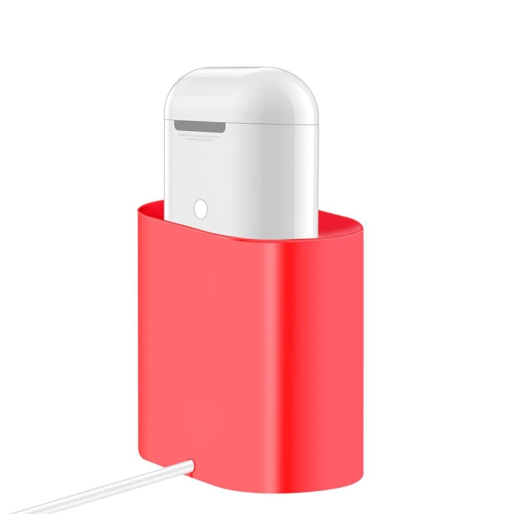 AirPods Ladestation Rot