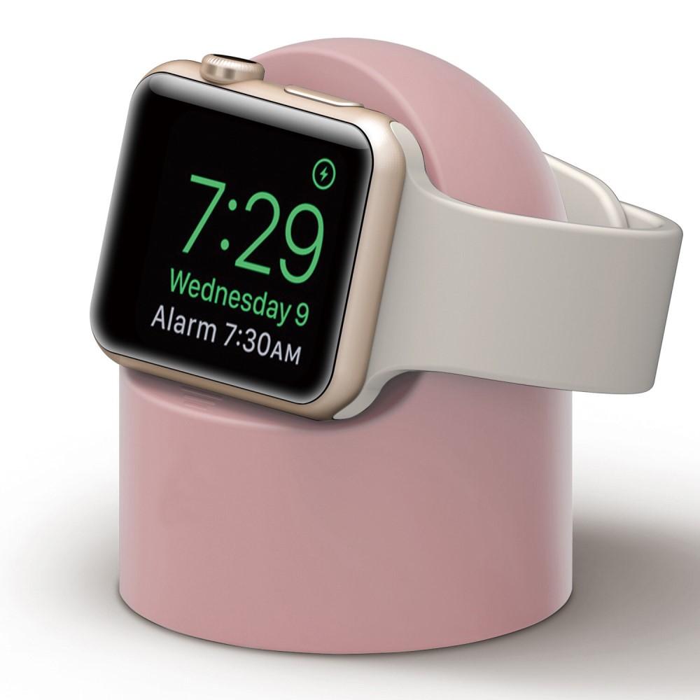 Apple Watch Ladestand Rosa