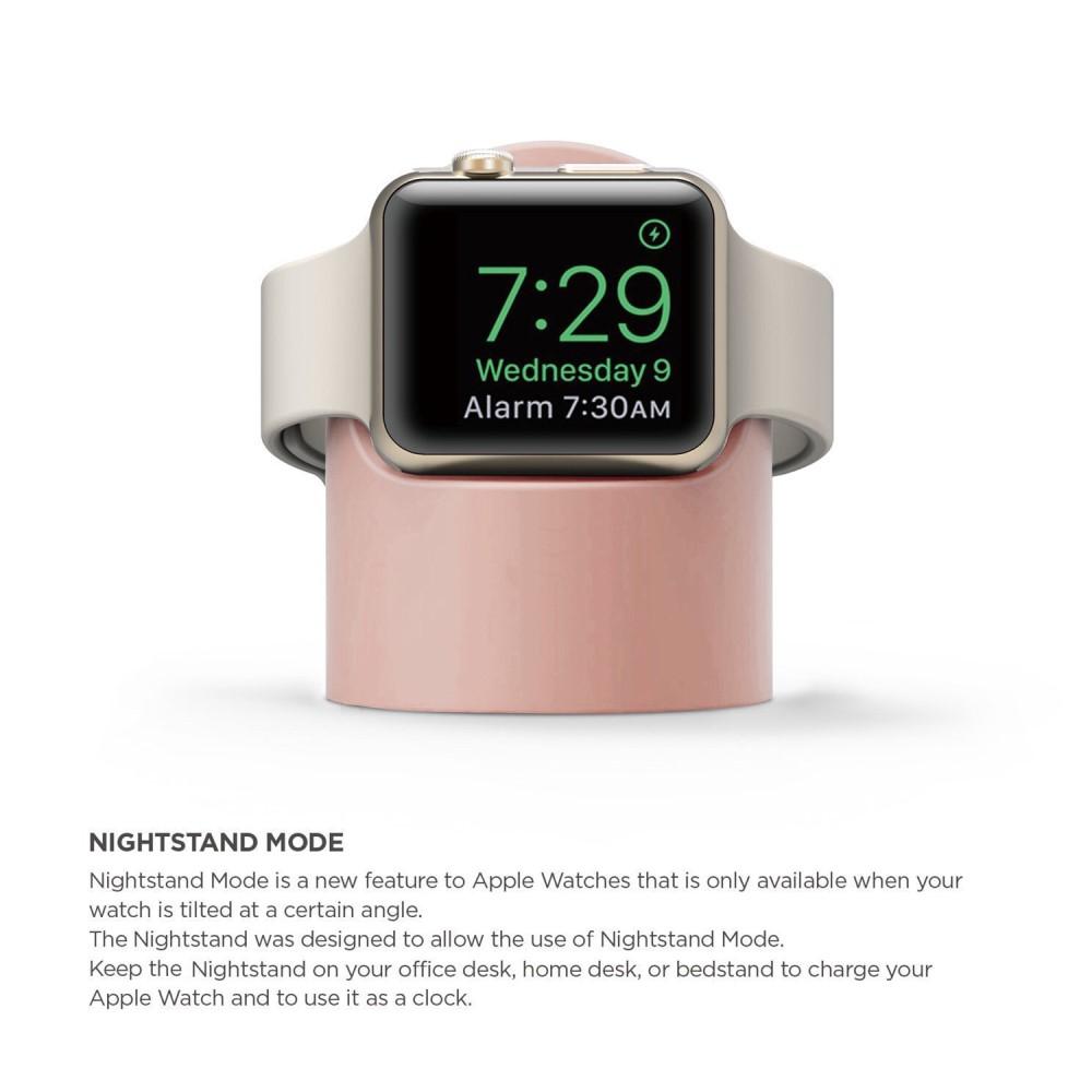 Apple Watch Ladestand Rosa