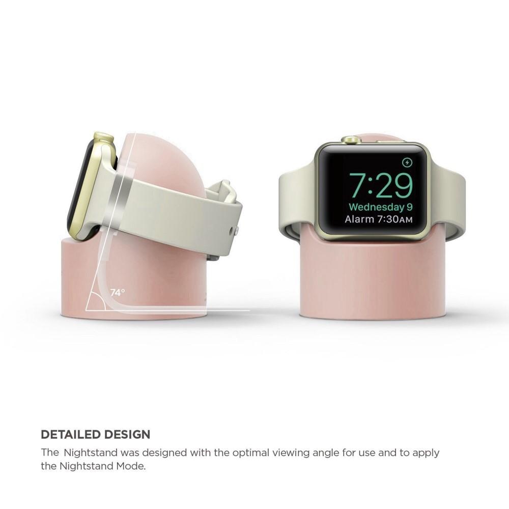 Apple Watch Ladestand Rosa