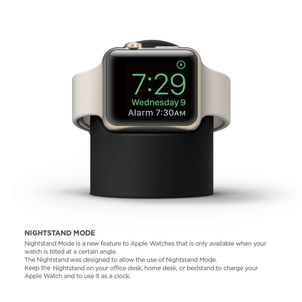 Apple Watch Ladestand Schwarz