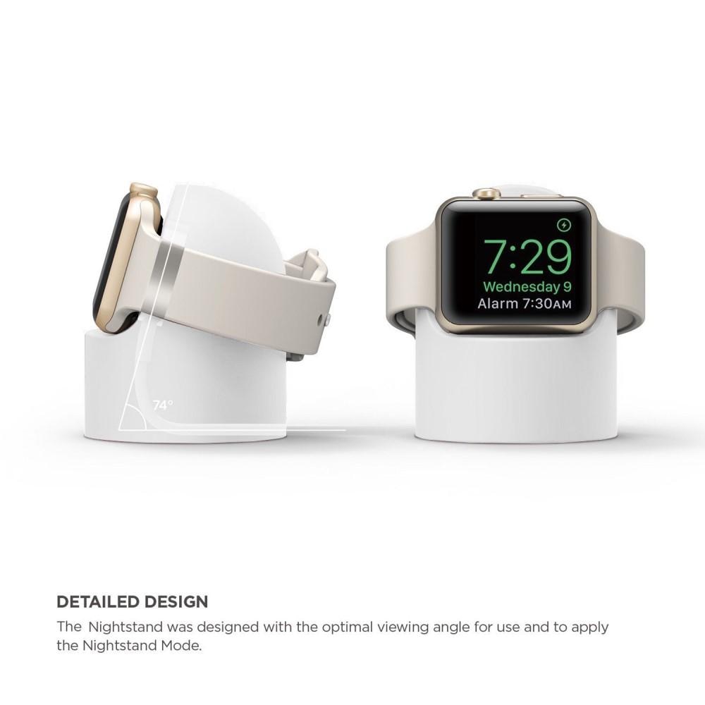 Apple Watch Ladestation Weiß