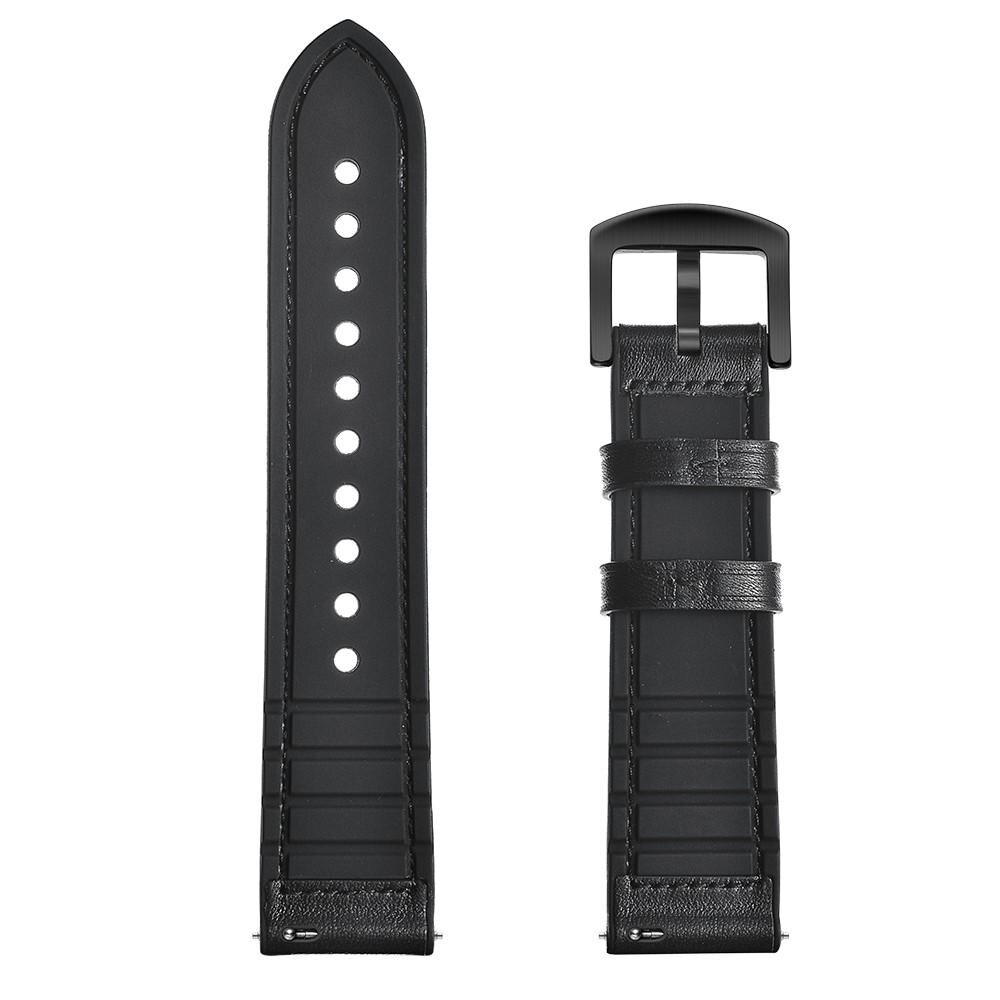   Premium Lederarmband Schwarz