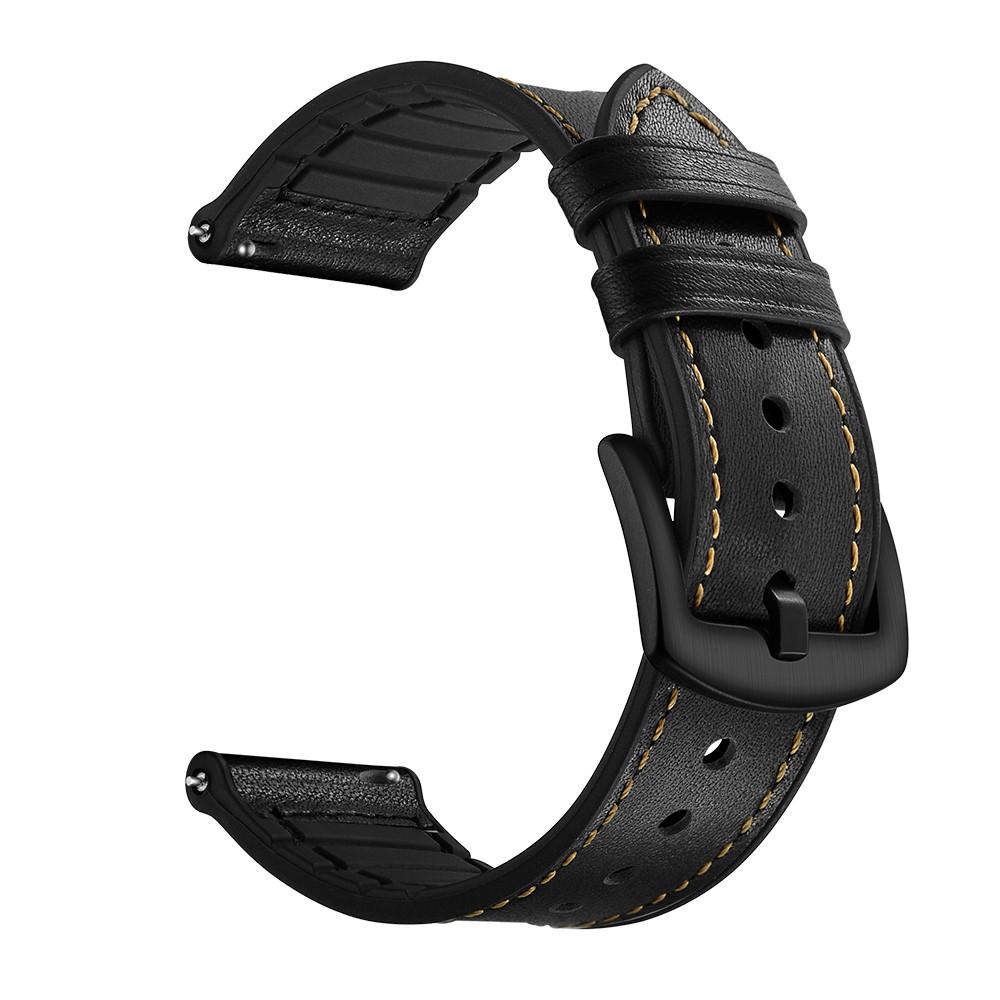   Premium Lederarmband Schwarz