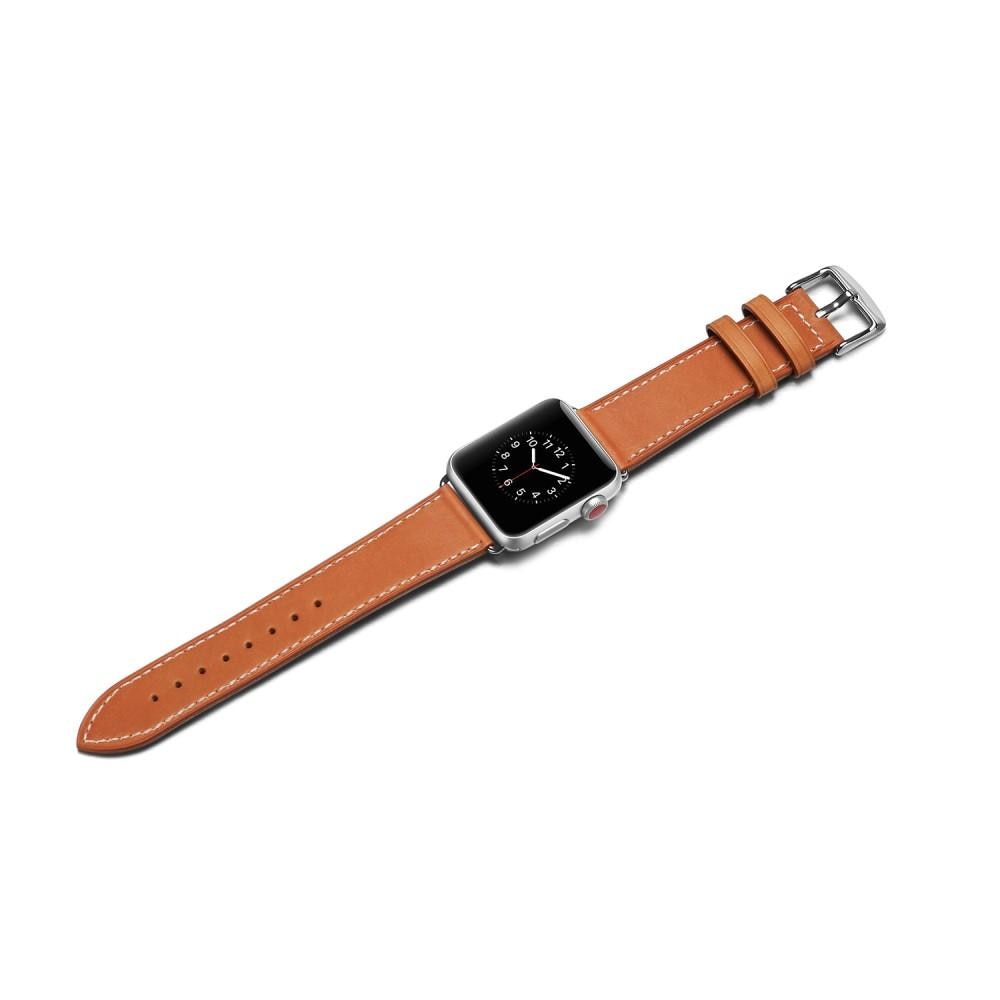 Apple Watch 38mm Lederarmband cognac