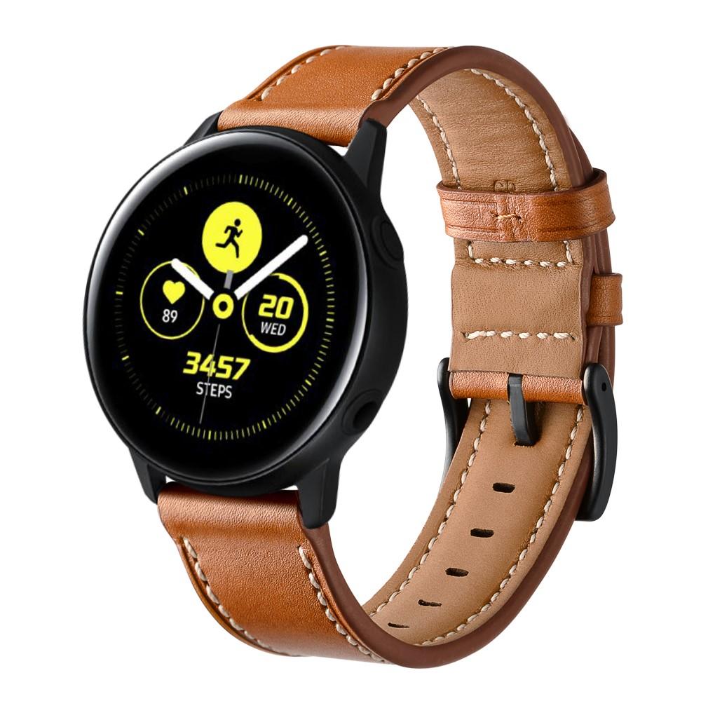 Samsung Galaxy Watch 42mm Lederarmband cognac