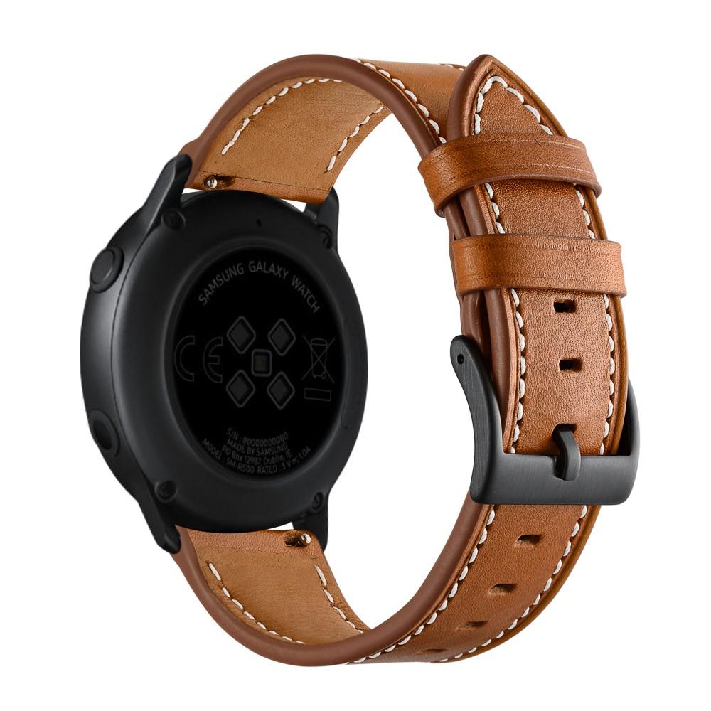 Samsung Galaxy Watch 42mm Lederarmband cognac