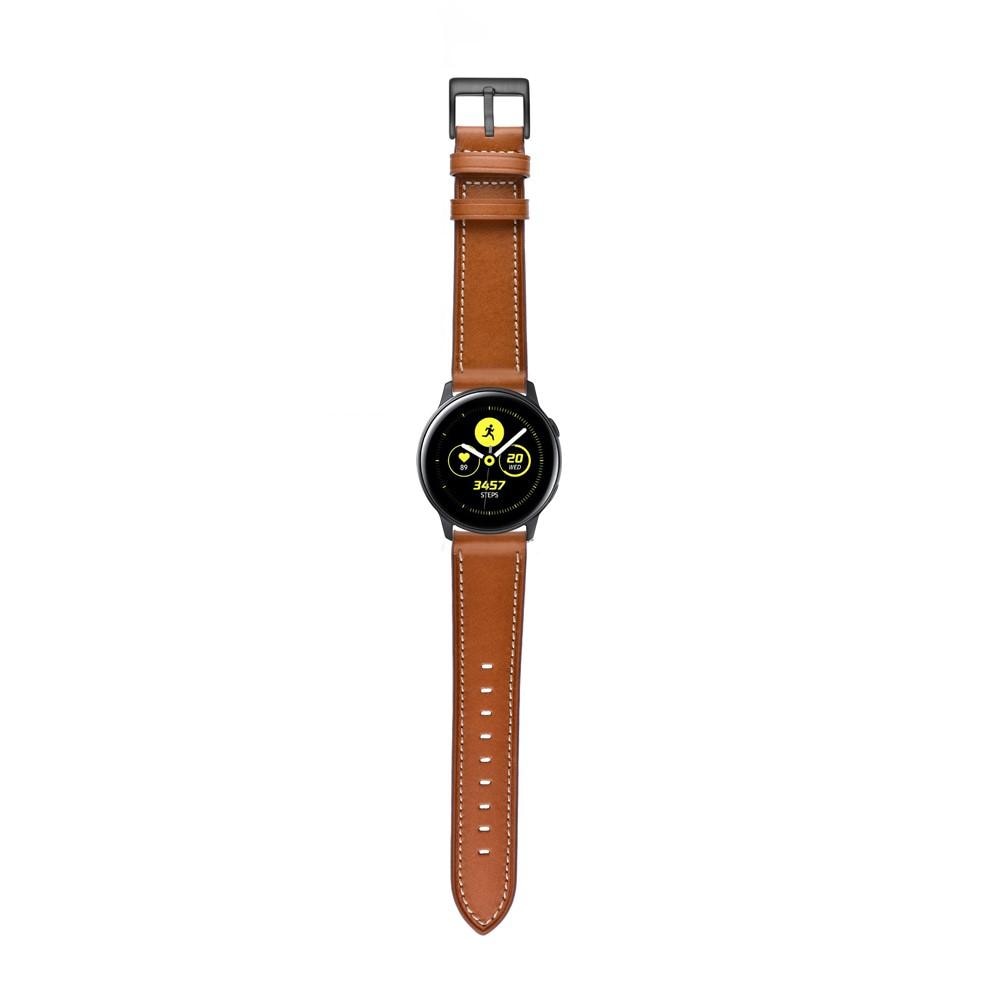 Samsung Galaxy Watch 42mm Lederarmband cognac