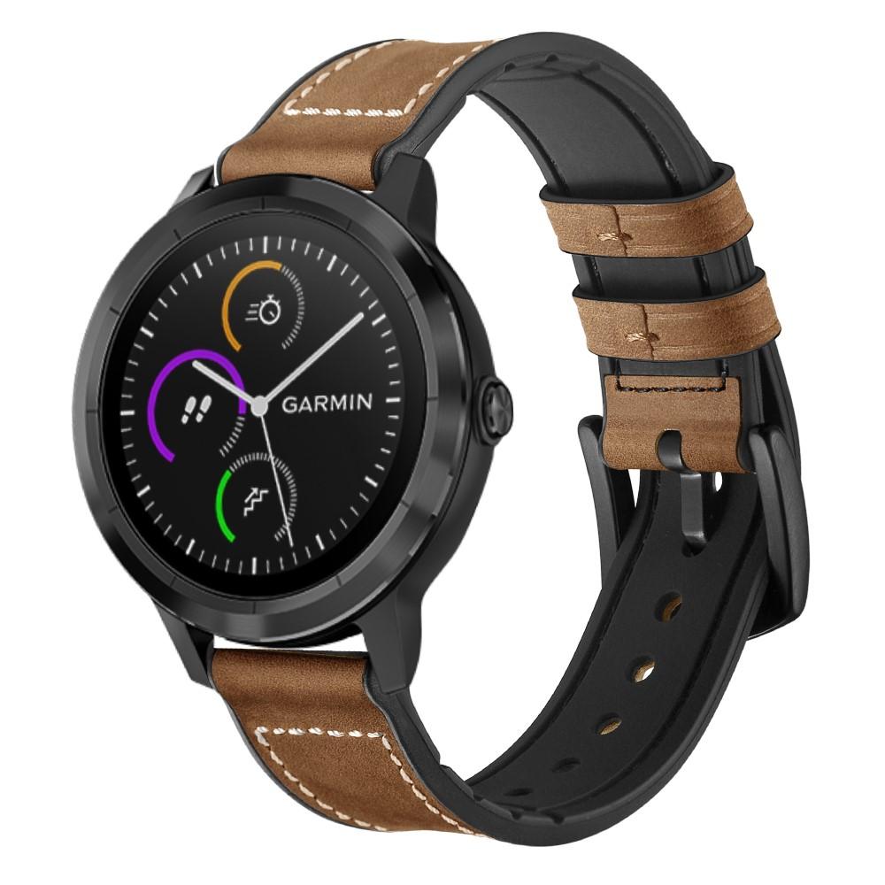 Garmin Vivoactive 3 Premium Lederarmband Braun