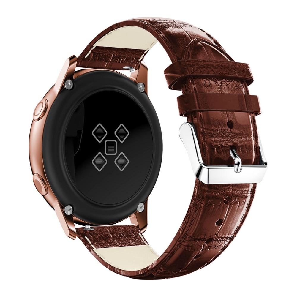 Samsung Galaxy Watch 5 Pro 45mm Lederarmband Krokodil braun